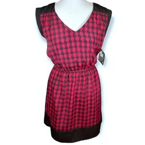 BEBOP RED & BLACK DRESS SZ.M NWT